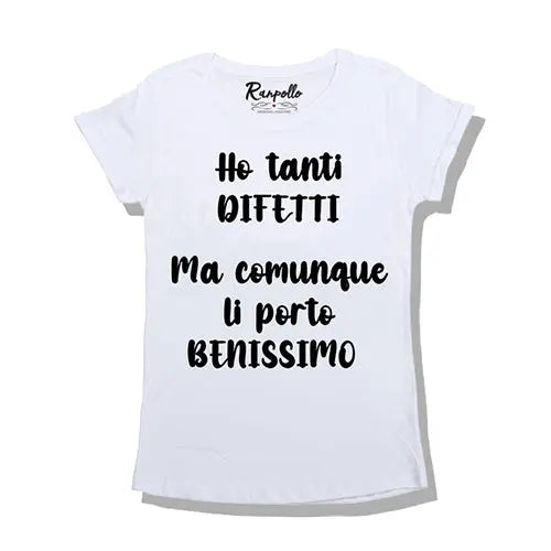 Frasi Immagini Per T Shirt DIFETTI – RANPOLLO MILANO