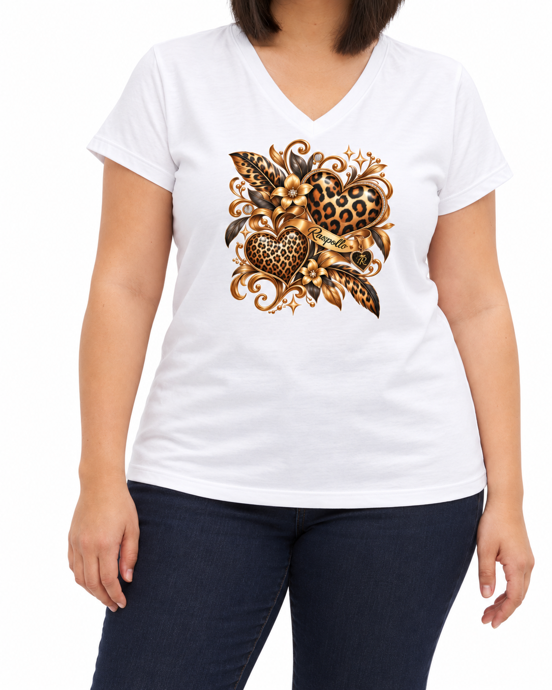 T-shirt Curvy Leoheart