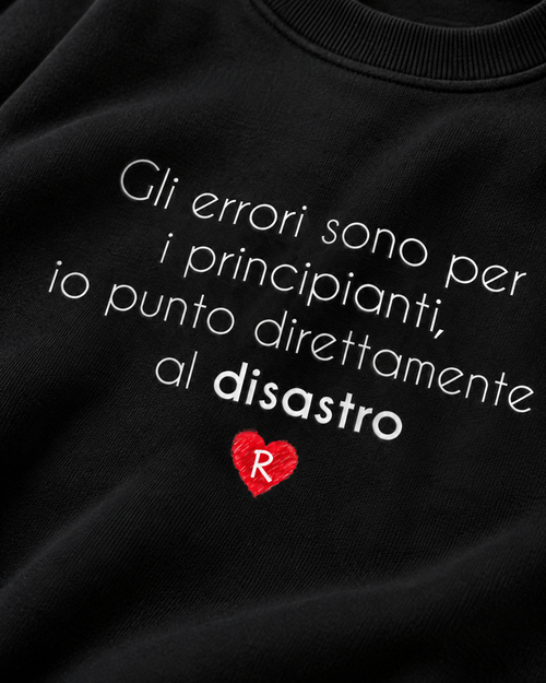 Carica immagine 1 in visualizzazione galleria. Felpa Disastro