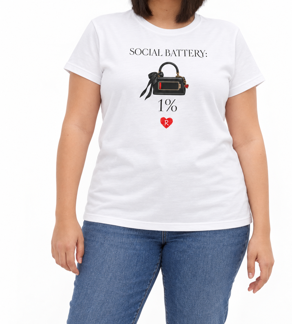 T-shirt Curvy Battery