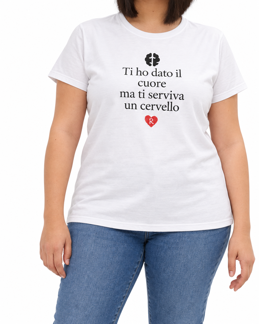 T-shirt Curvy Cervello