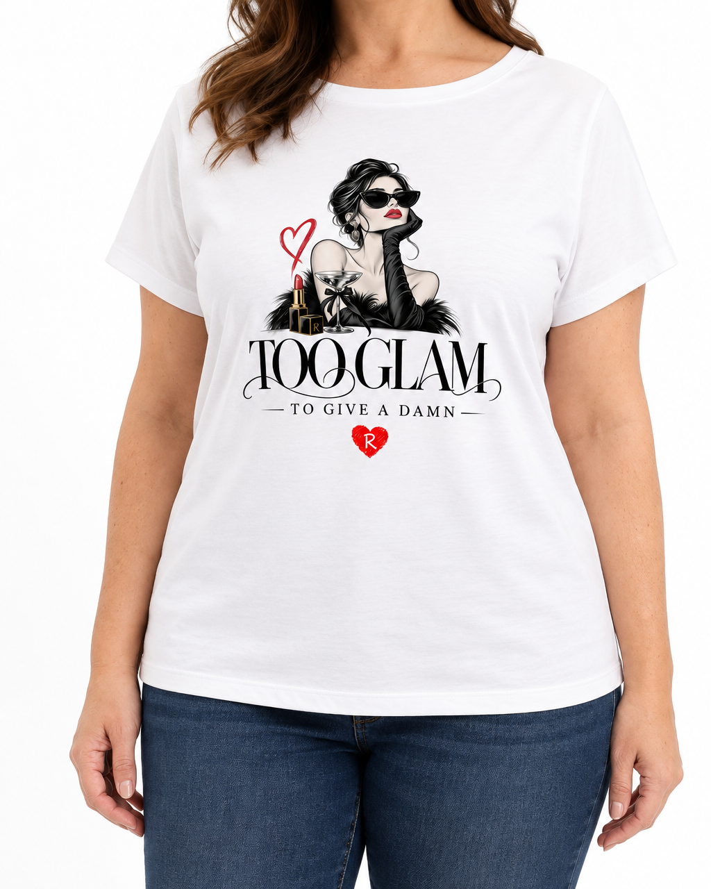 T-shirt Curvy Damn