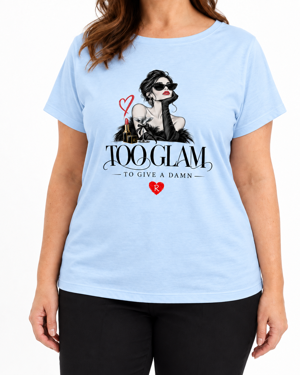 T-shirt Curvy Damn