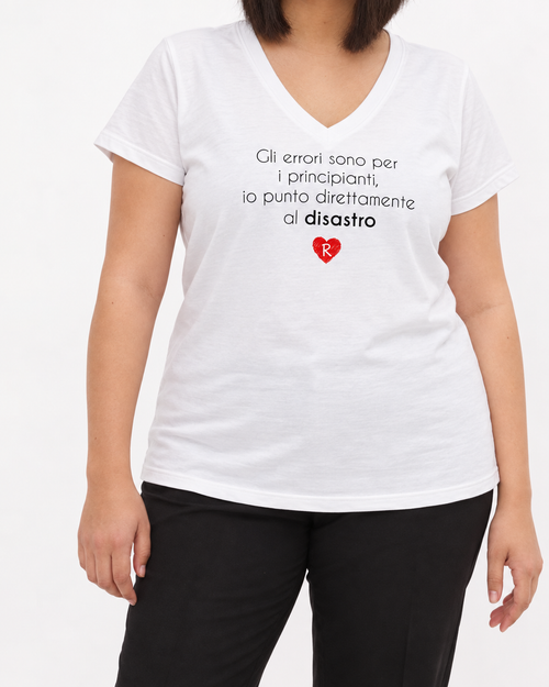Carica immagine 1 in visualizzazione galleria. T-shirt Curvy Disastro