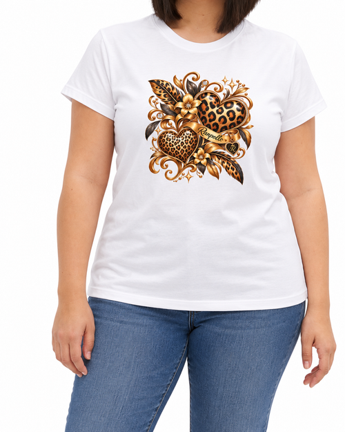 Carica immagine 1 in visualizzazione galleria. T-shirt Curvy Leoheart