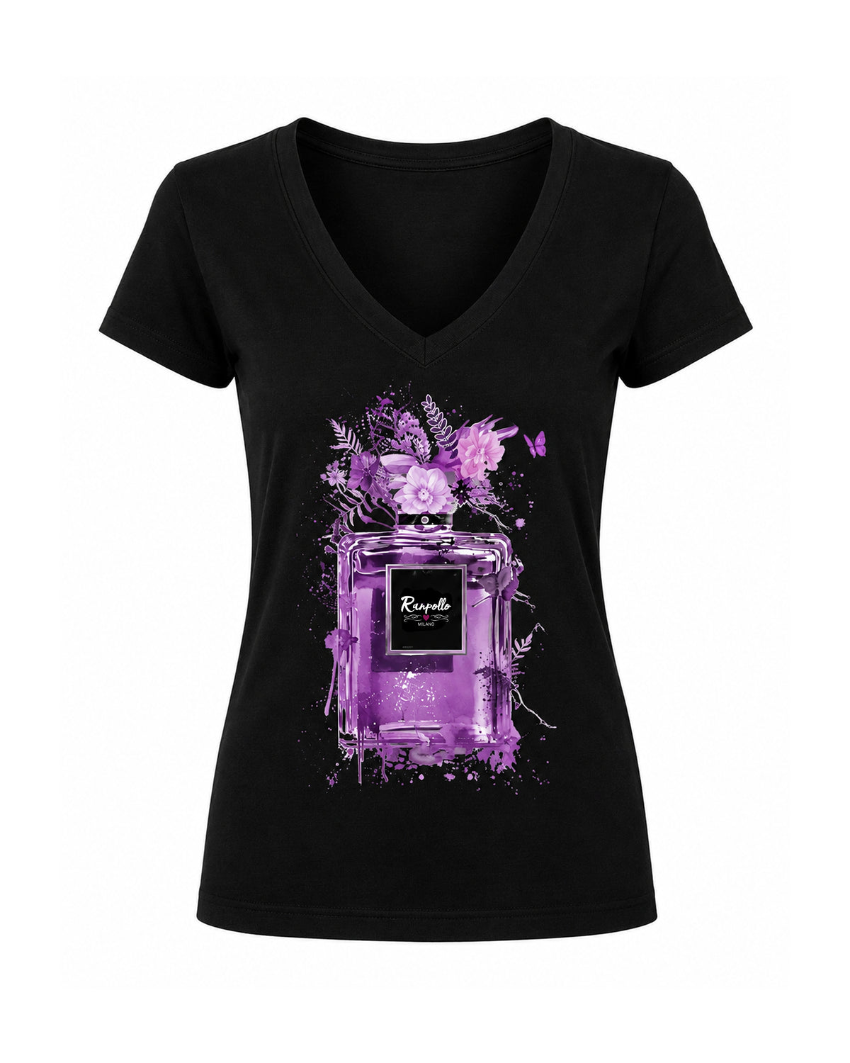 T-shirt Curvy Purpeparf