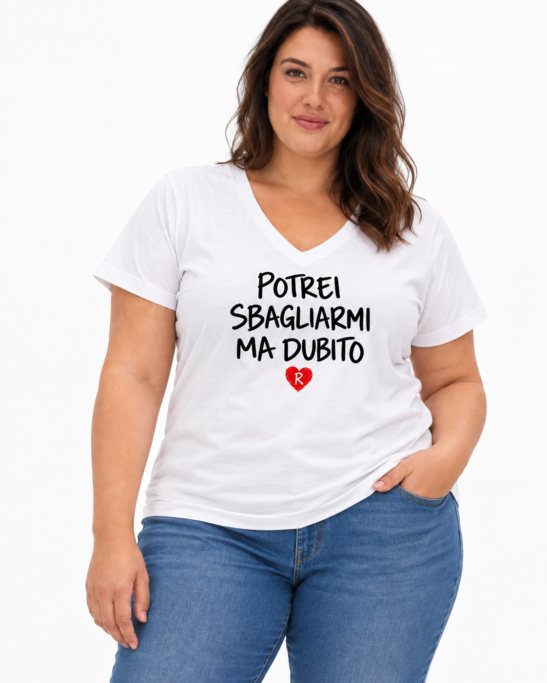 T-shirt Curvy Dubito