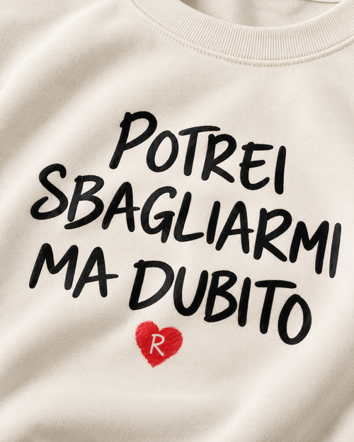Carica immagine 1 in visualizzazione galleria. Felpa Dubito