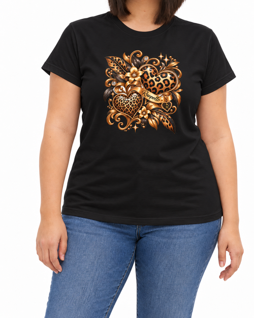 Carica immagine 1 in visualizzazione galleria. T-shirt Curvy Leoheart