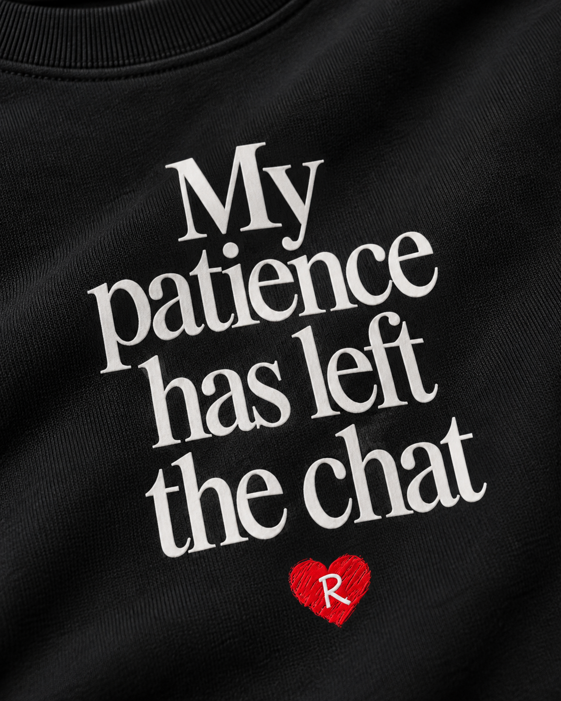 Felpa Patience