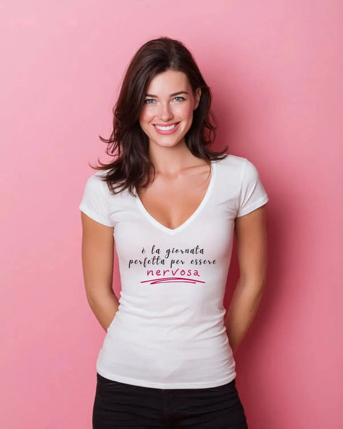 Carica immagine 1 in visualizzazione galleria. T-shirt Regular Nervosa