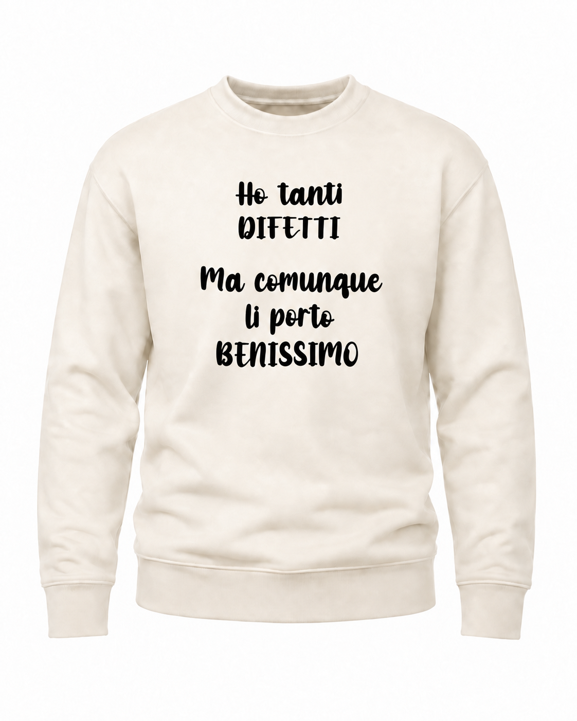 Felpa Difetti