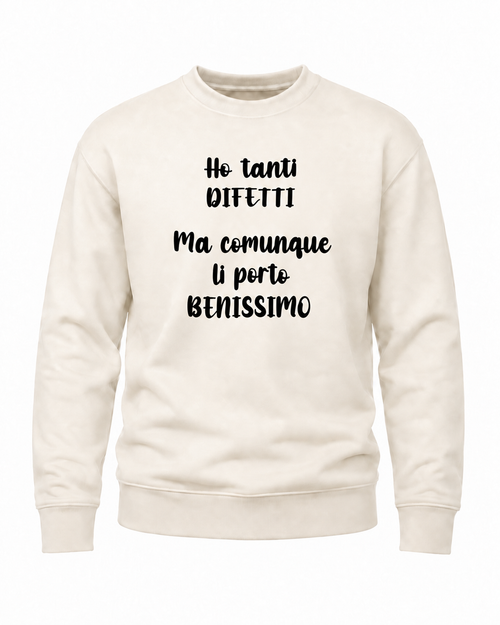 Carica immagine 1 in visualizzazione galleria. Felpa Difetti