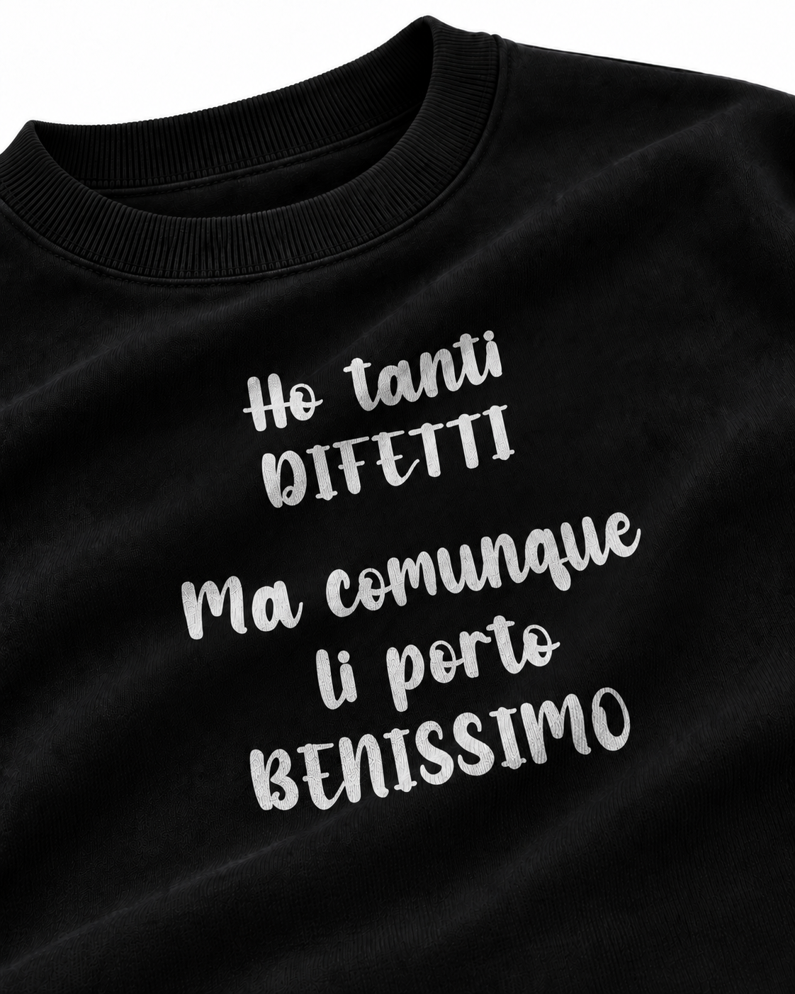 Felpa Difetti