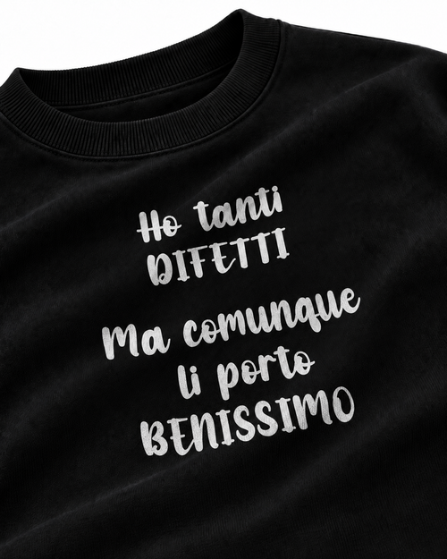 Carica immagine 1 in visualizzazione galleria. Felpa Difetti