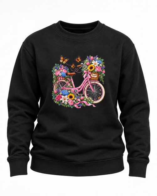 Carica immagine 1 in visualizzazione galleria. Felpa Bikeflower