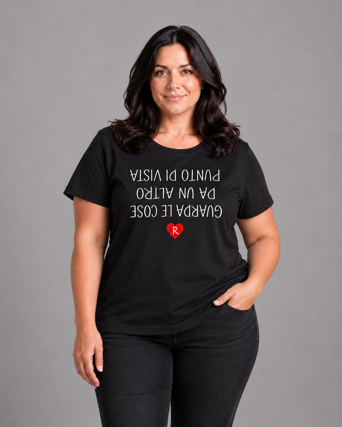 T-shirt Curvy Altro