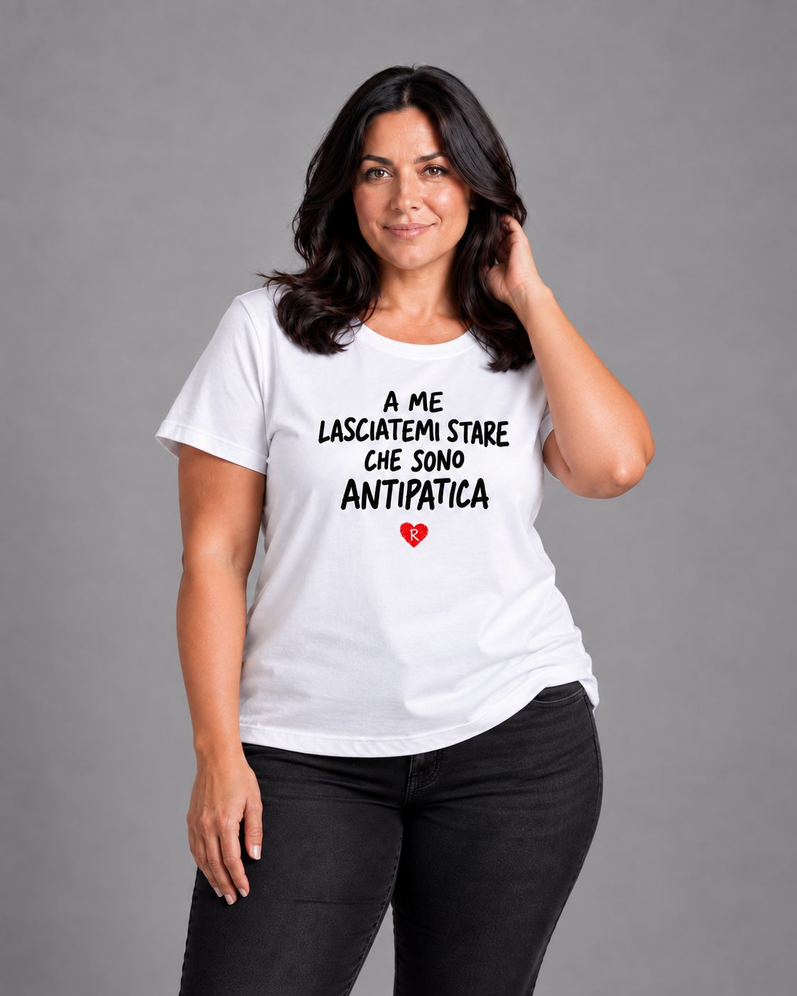 T-shirt Curvy Antipatica
