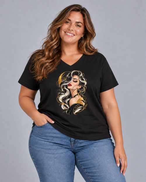 Carica immagine 1 in visualizzazione galleria. T-shirt Curvy Blackmoon