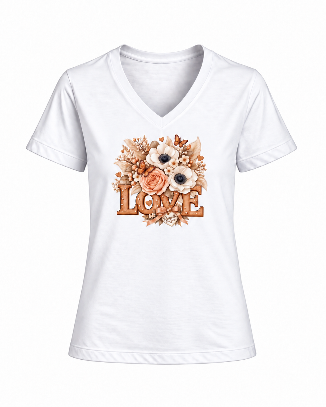 T-shirt Curvy Bouquet