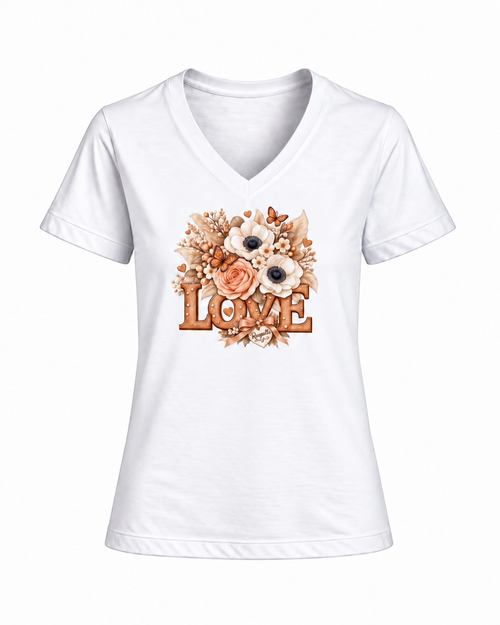 Carica immagine 1 in visualizzazione galleria. T-shirt Curvy Bouquet