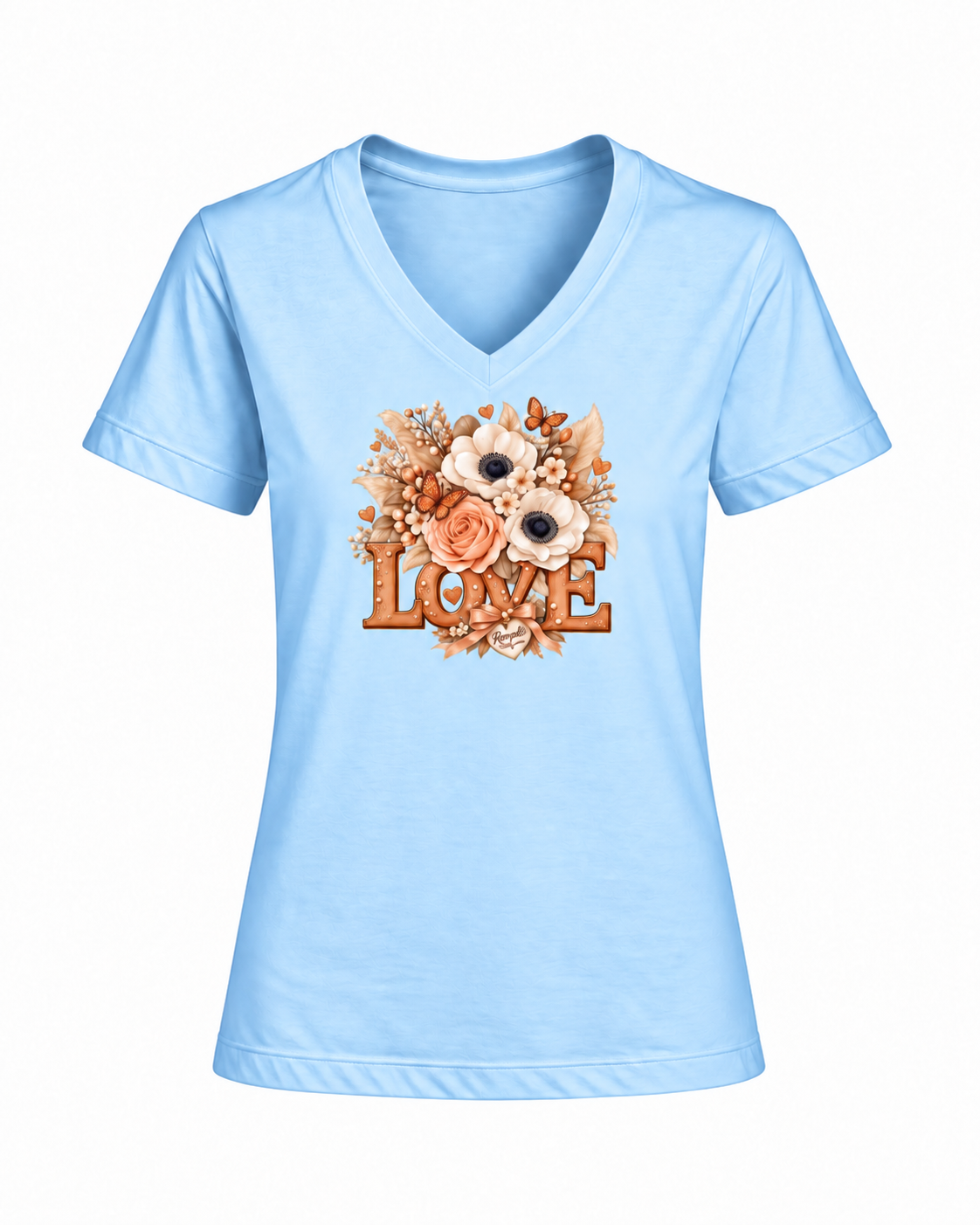 T-shirt Curvy Bouquet