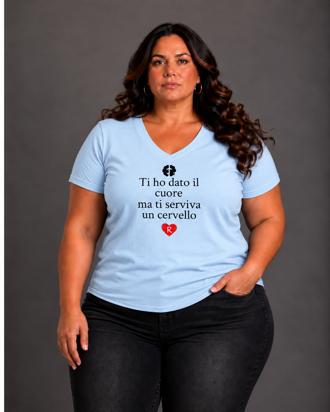 T-shirt Curvy Cervello