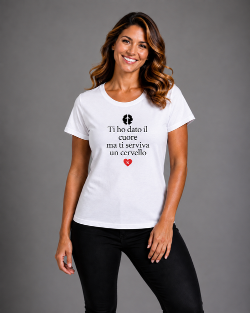 Carica immagine 1 in visualizzazione galleria. T-shirt Regular Cervello