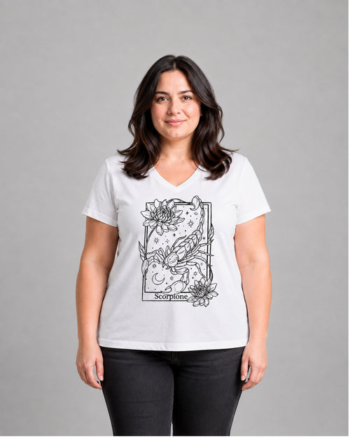 Carica immagine 1 in visualizzazione galleria. T-shirt G Curvy Scorpione