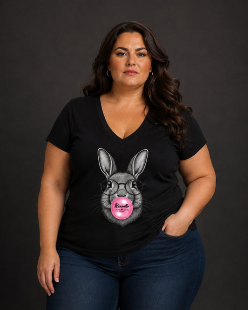 Carica immagine 1 in visualizzazione galleria. T-shirt Curvy Ballrabbit