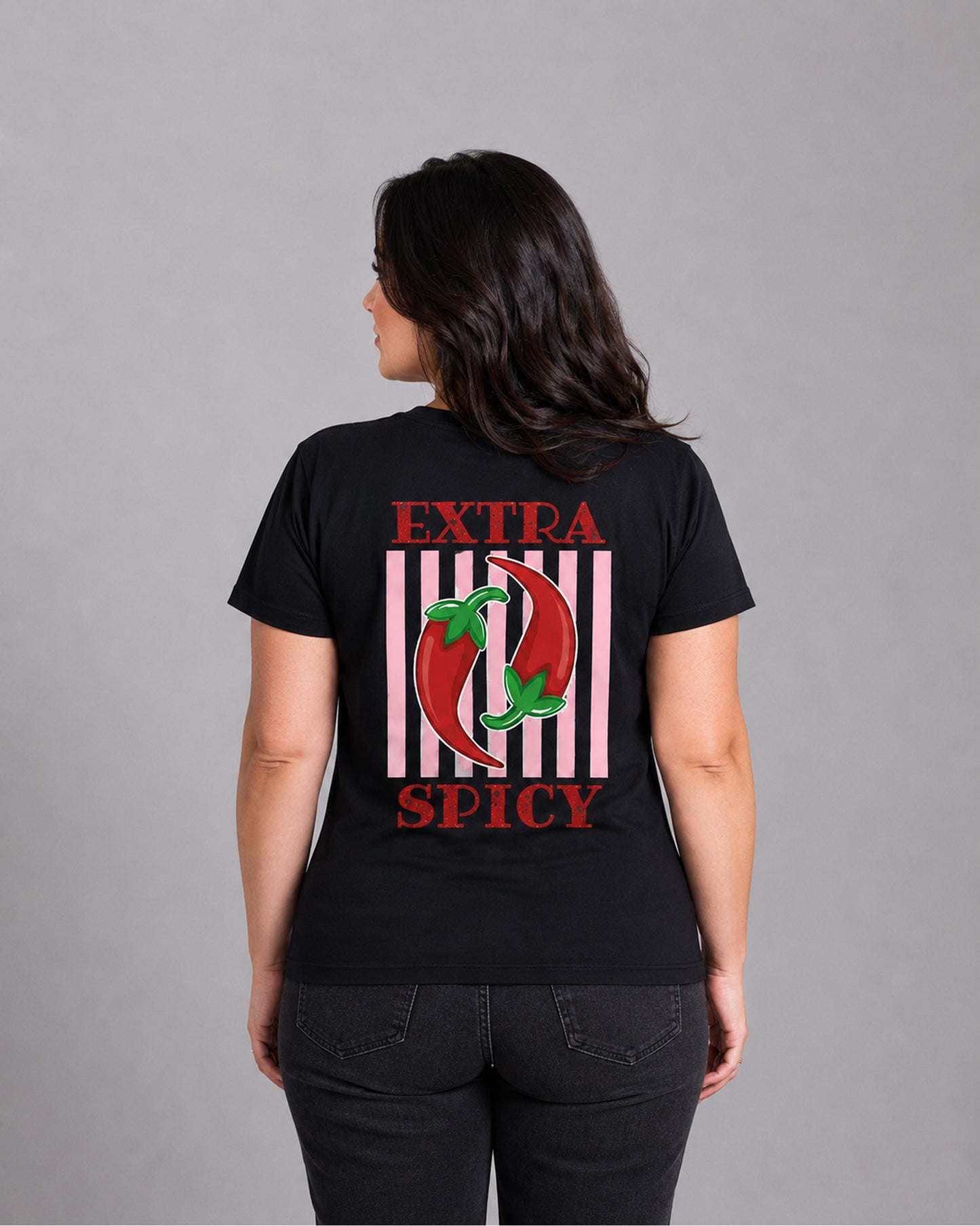 T-shirt Curvy Strass Extraspicy