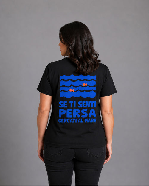 Load image 1 in gallery view. Curvy Lost T-shirt