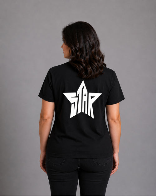 Load image 1 in gallery view. Curvy Star T-shirt