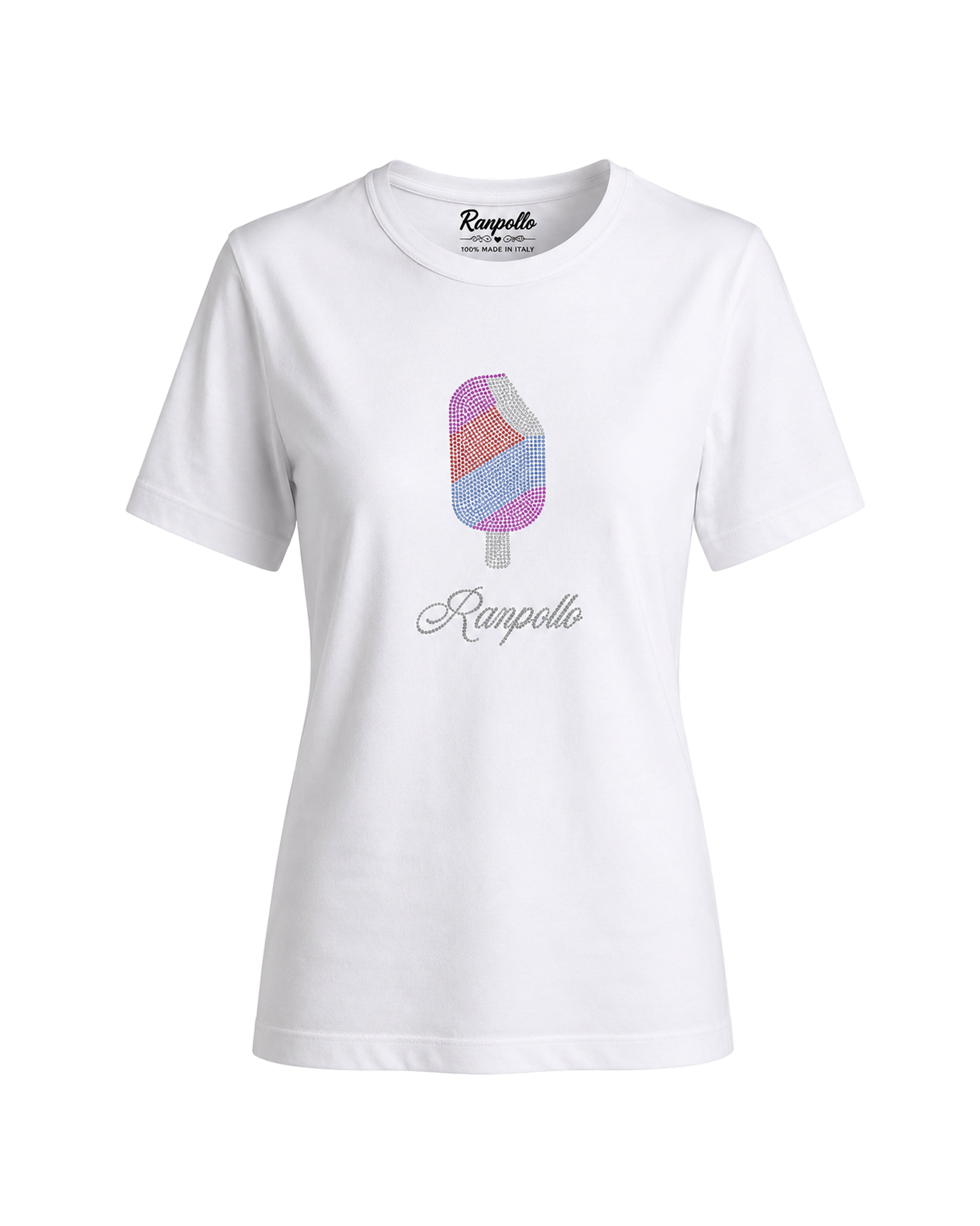 T-shirt Regular Strass Icecream