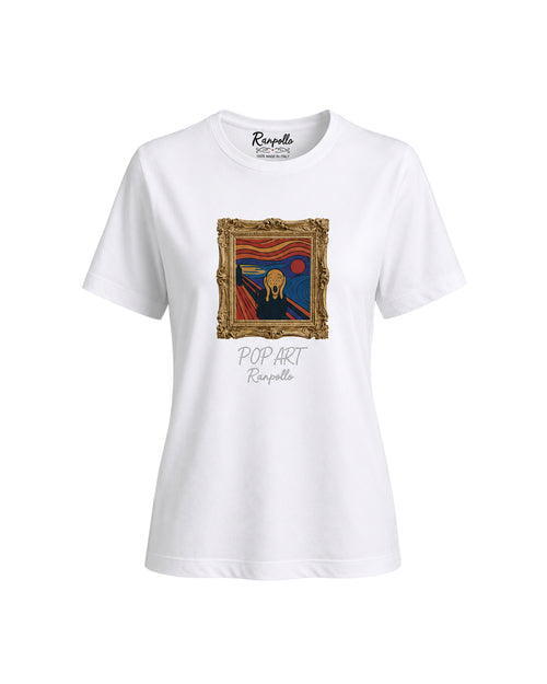 Carica immagine 1 in visualizzazione galleria. T-shirt Regular Strass Popurlo