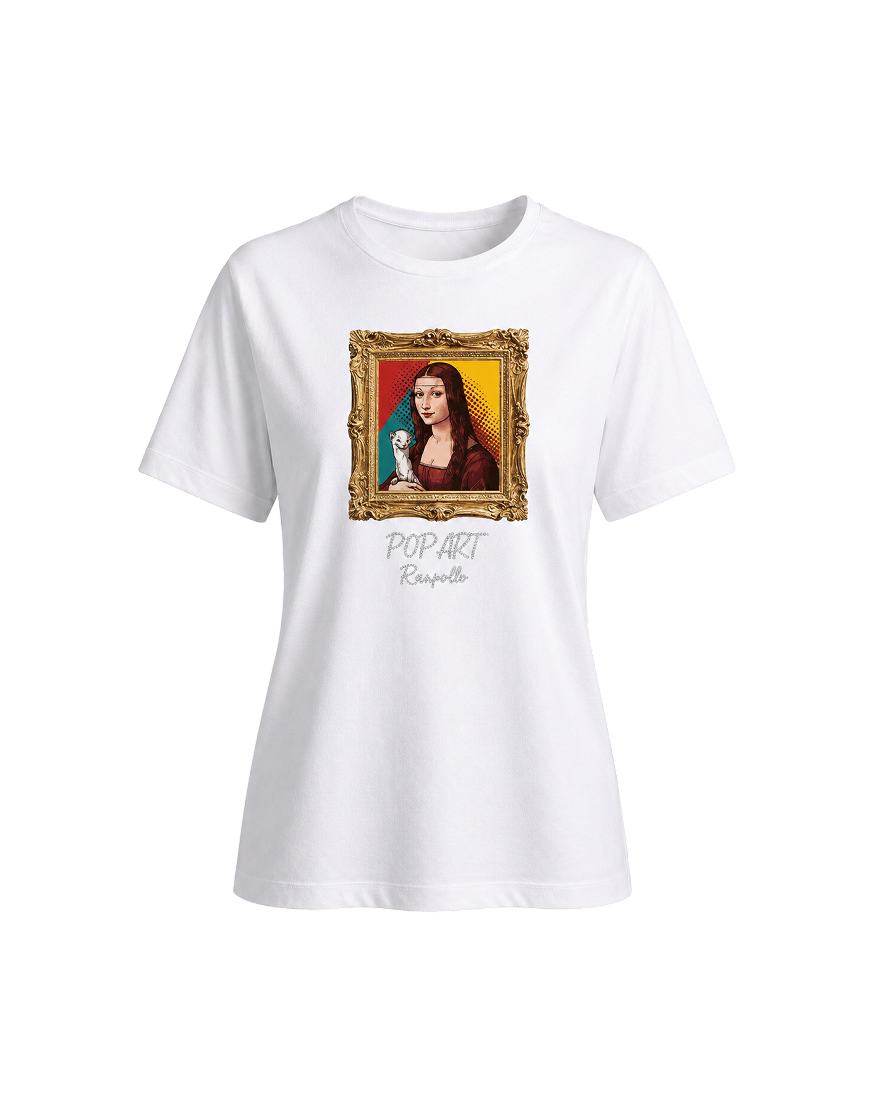 T-shirt Regular Strass Popdama