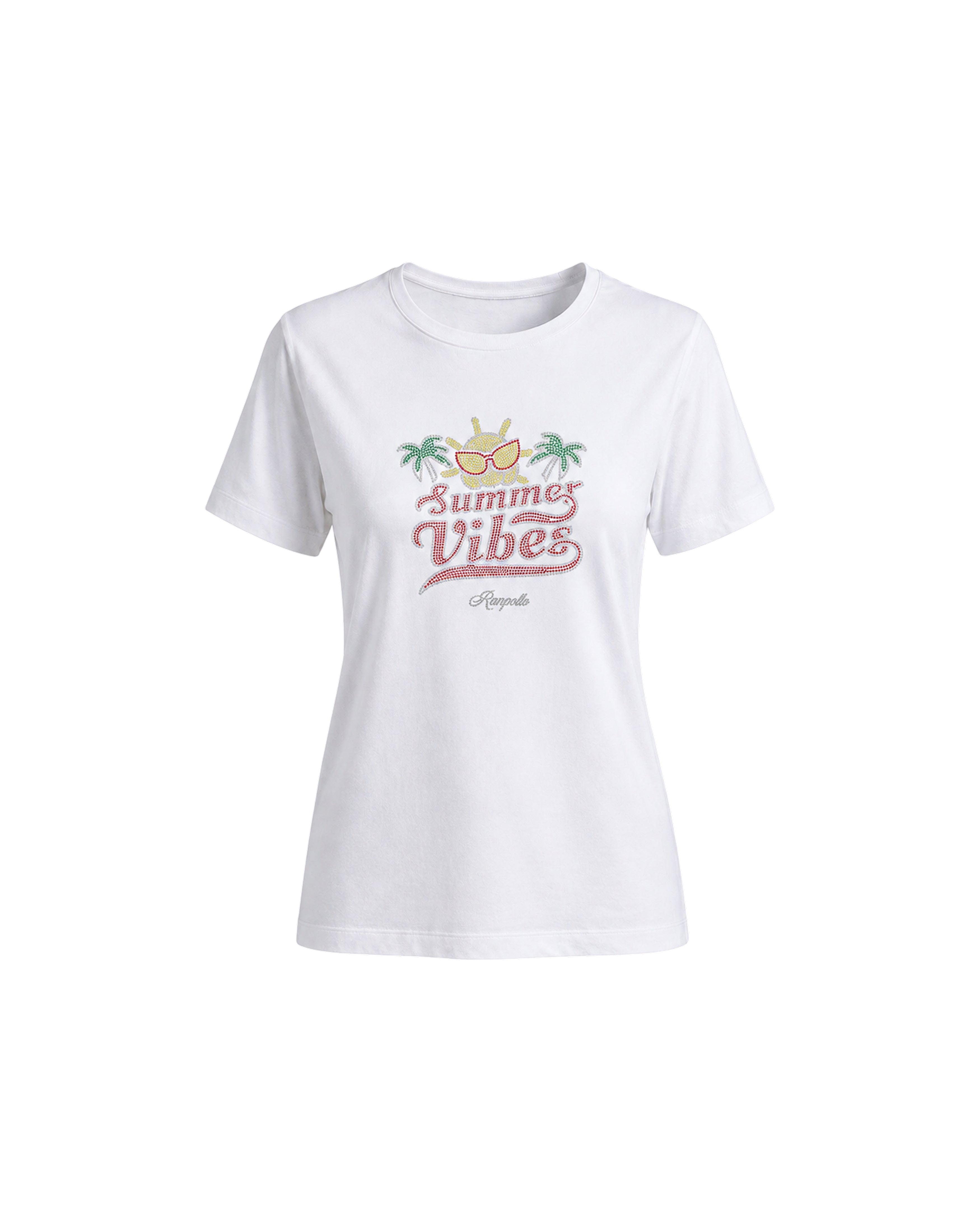 T-shirt Curvy Strass Summervibes