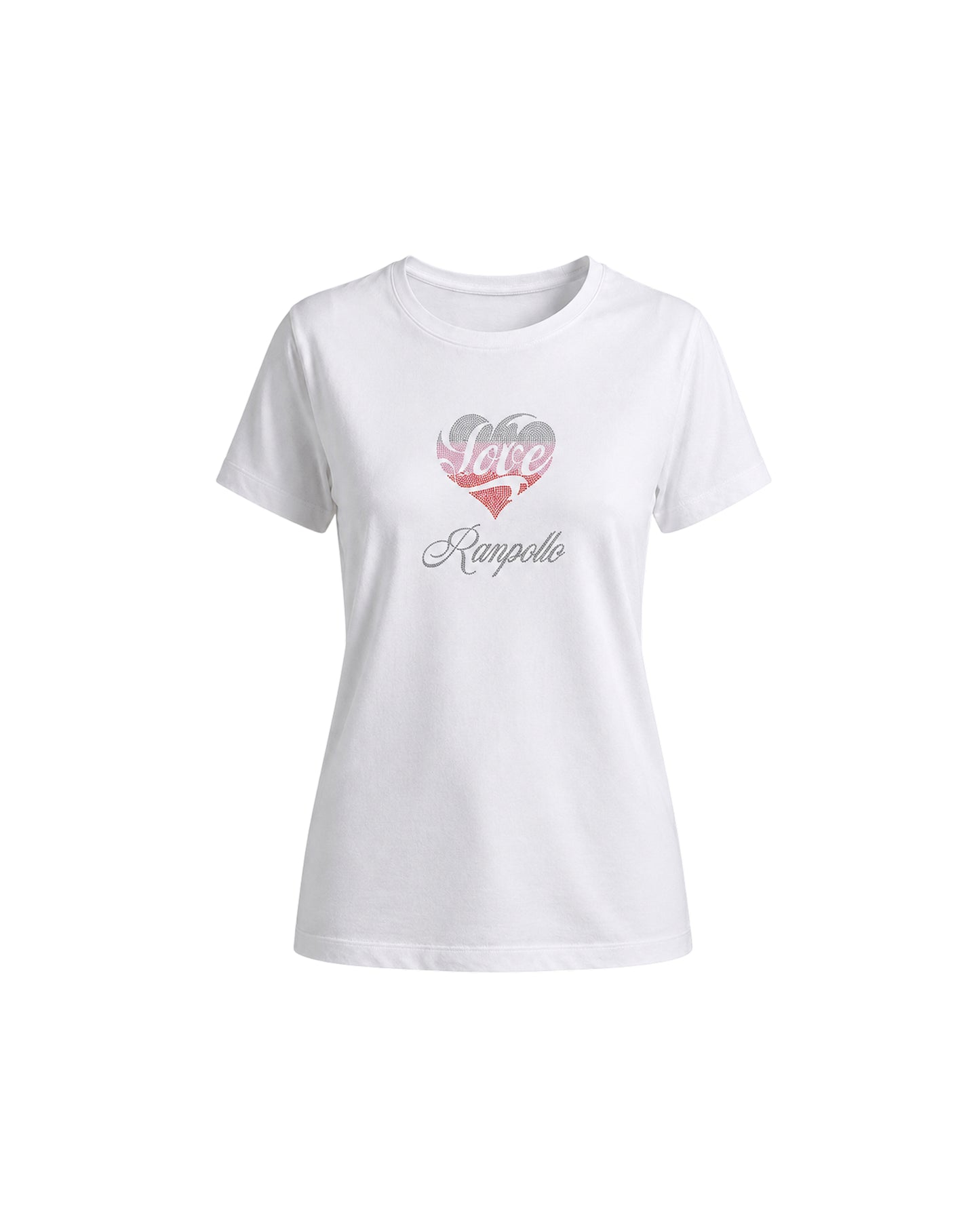 T-shirt Curvy Strass Love