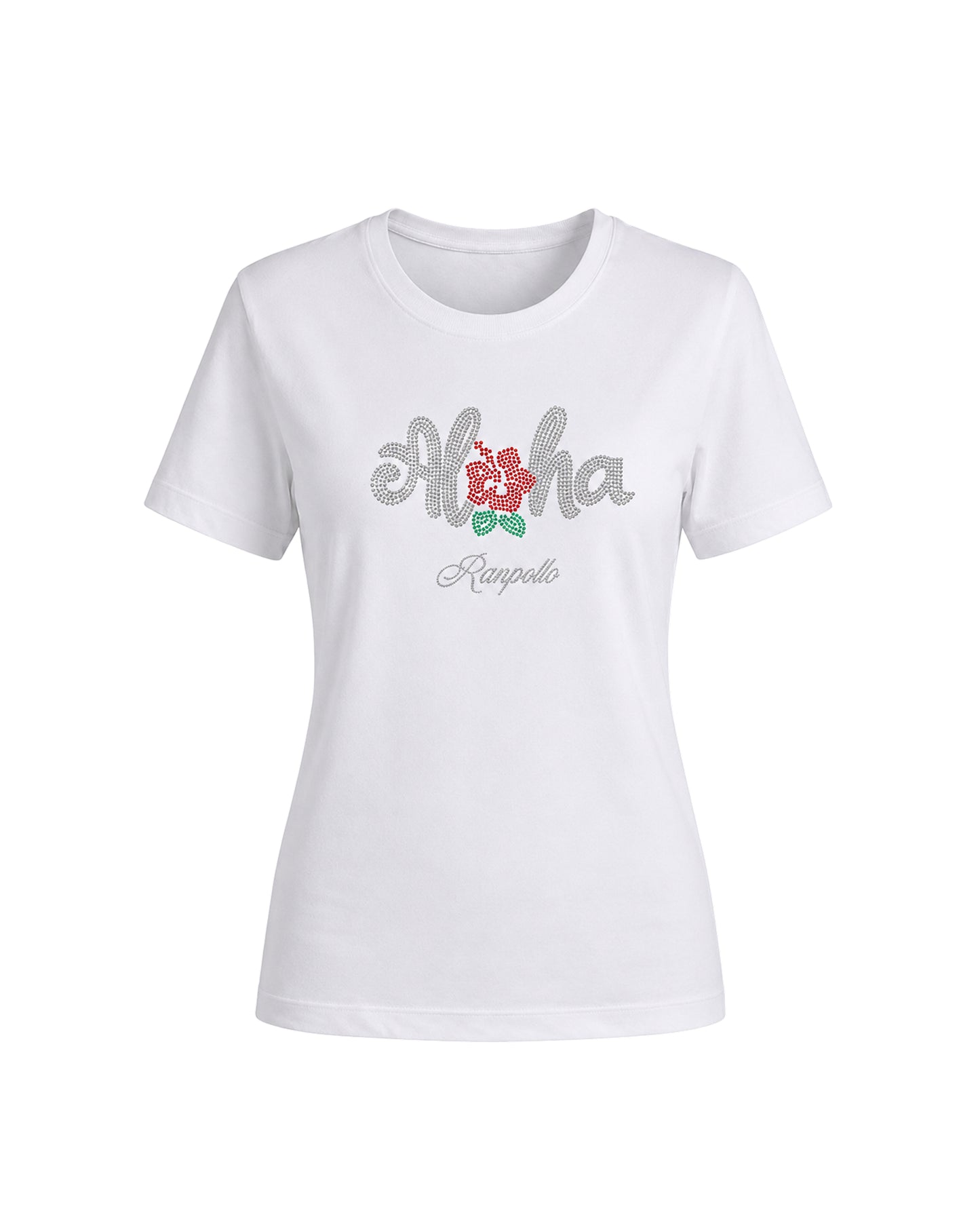 T-shirt Regular Strass Aloha