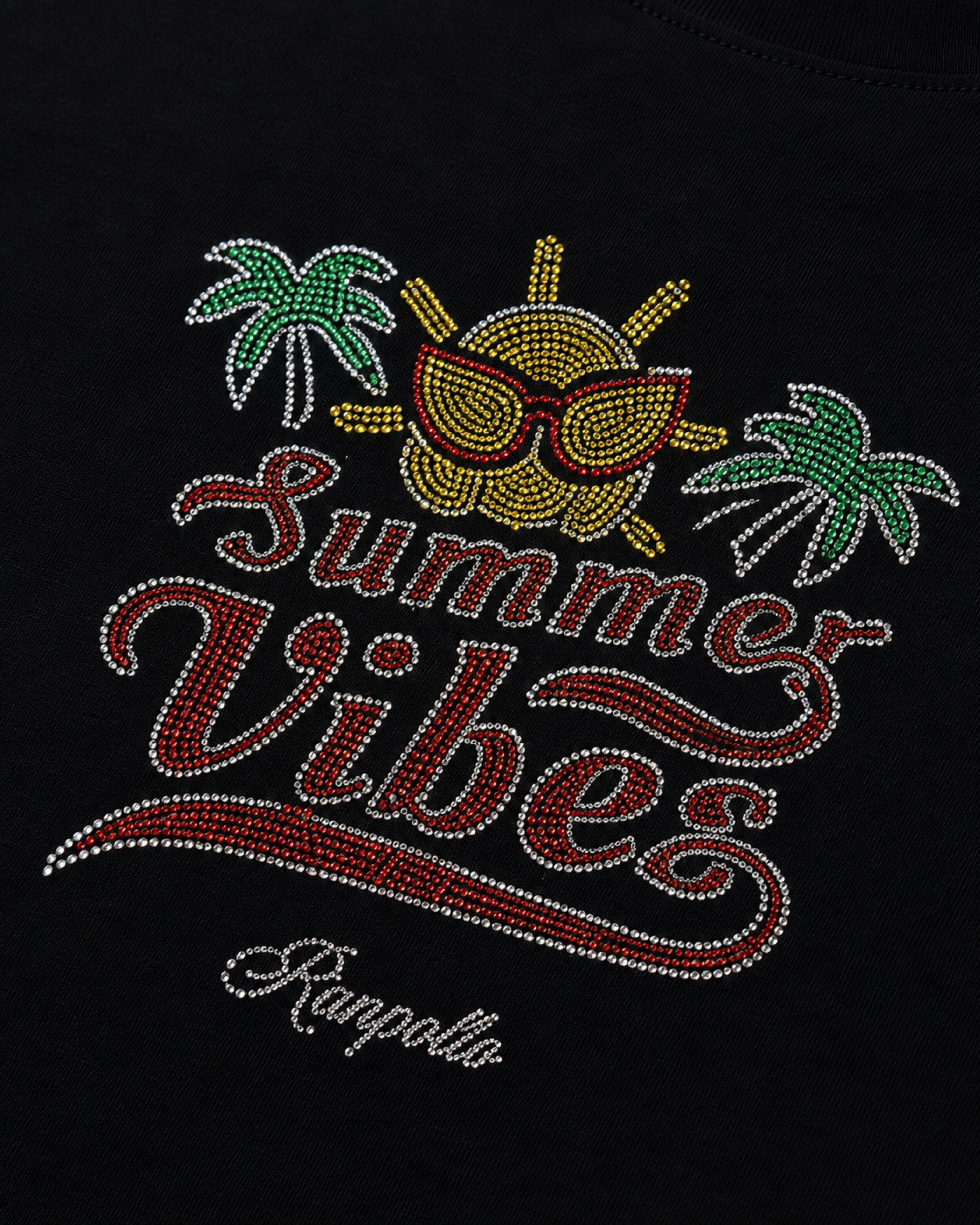 T-shirt Curvy Strass Summervibes