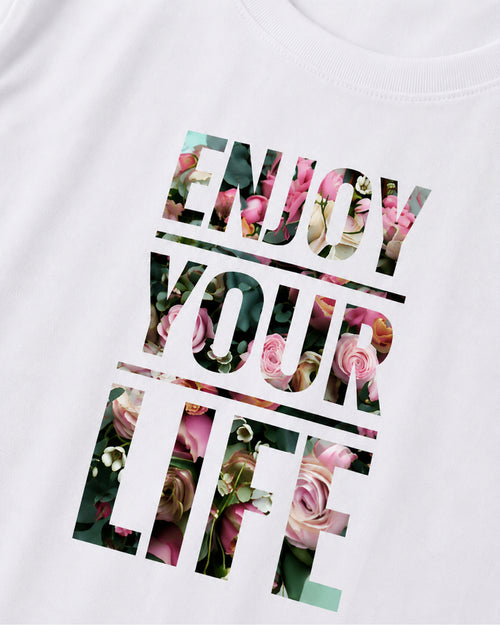 Load image 1 in gallery view. T-shirt Regular Enjoy
