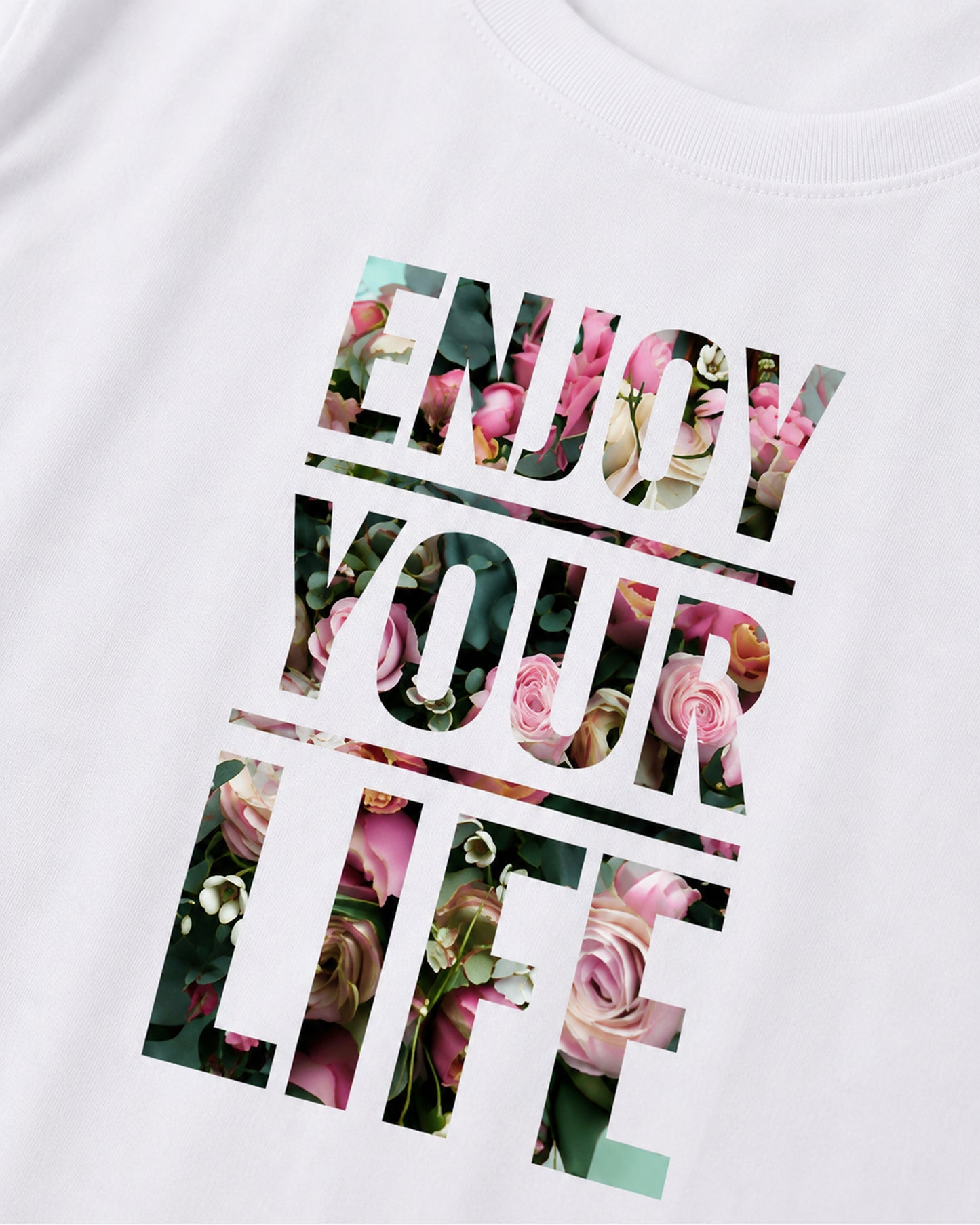 Curvy Enjoy T-shirt
