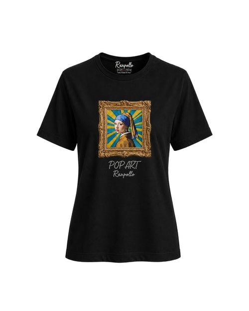 Carica immagine 1 in visualizzazione galleria. T-shirt Regular Strass Popperla