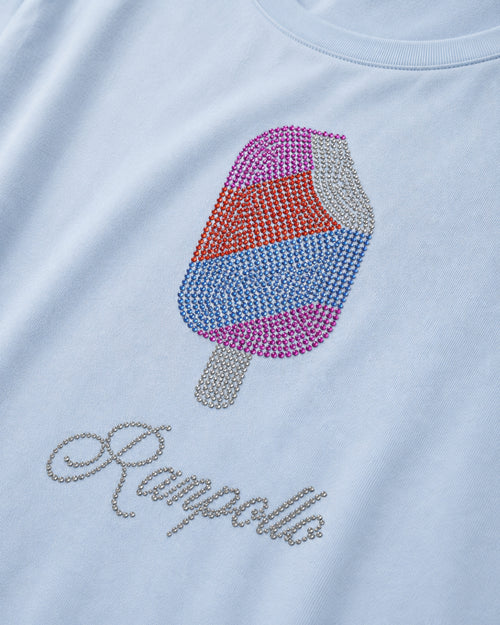 Carica immagine 1 in visualizzazione galleria. T-shirt Curvy Strass Icecream