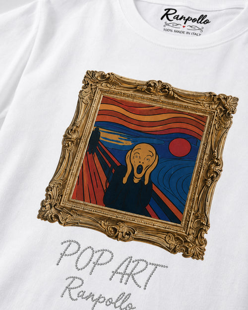 Carica immagine 1 in visualizzazione galleria. T-shirt Regular Strass Popurlo