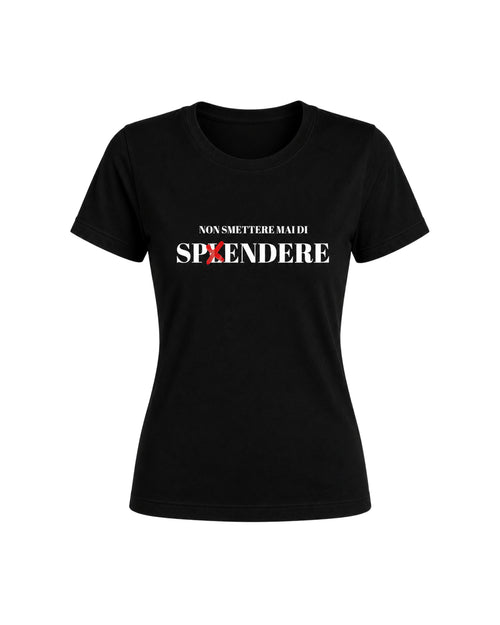 Load image 1 in gallery view. Curvy T-shirt Spending