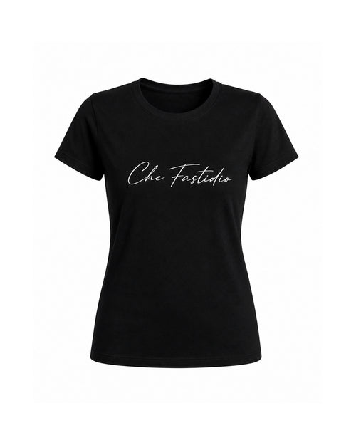 Load image 1 in gallery view. Chefastidio Curvy T-shirt