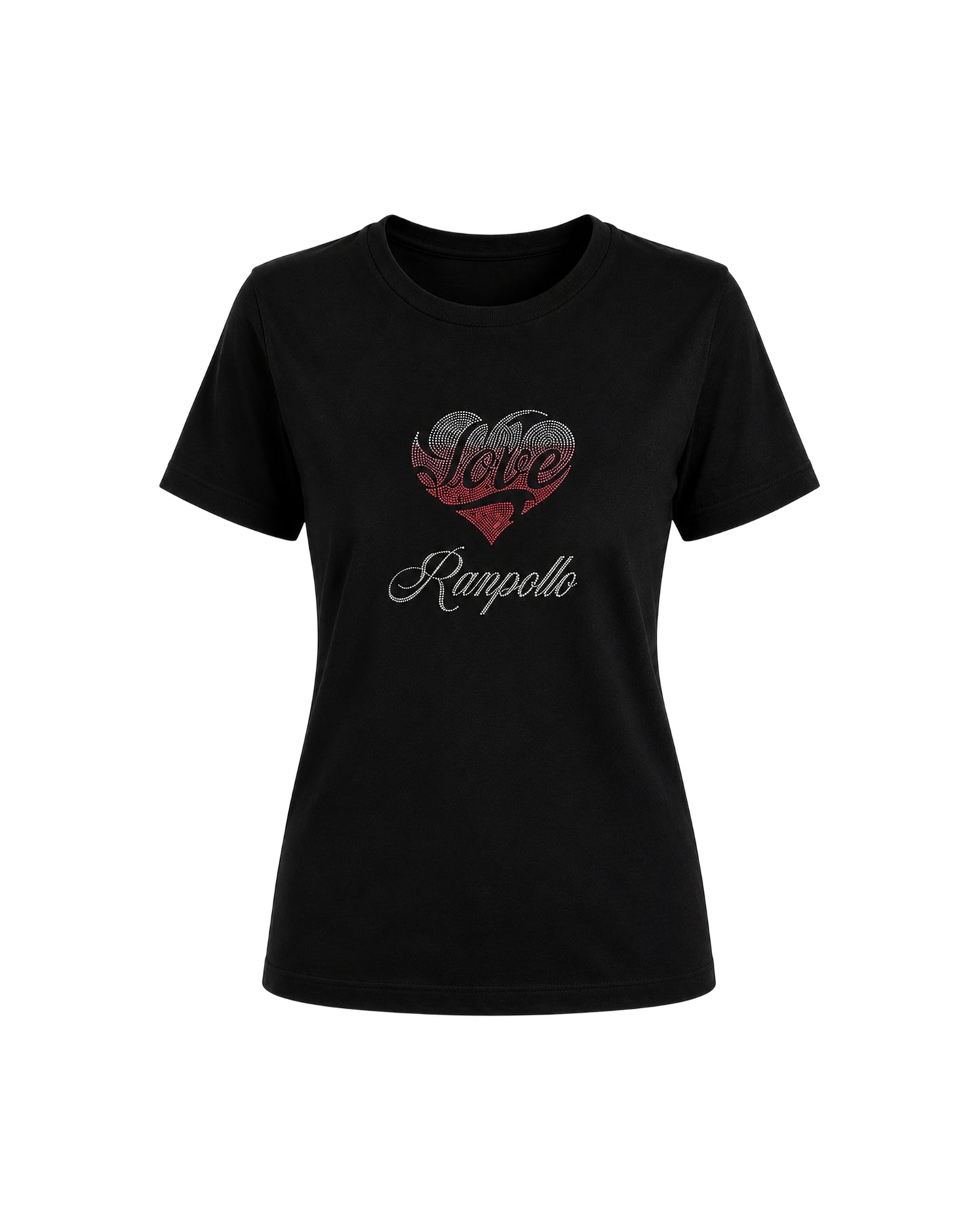 T-shirt Regular Strass Love