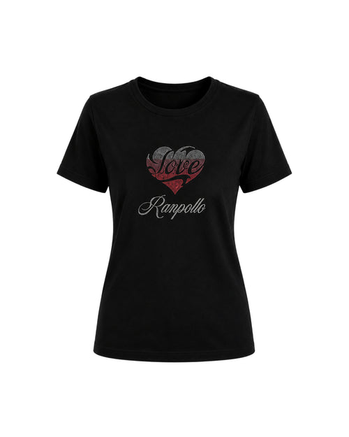 Carica immagine 1 in visualizzazione galleria. T-shirt Regular Strass Love