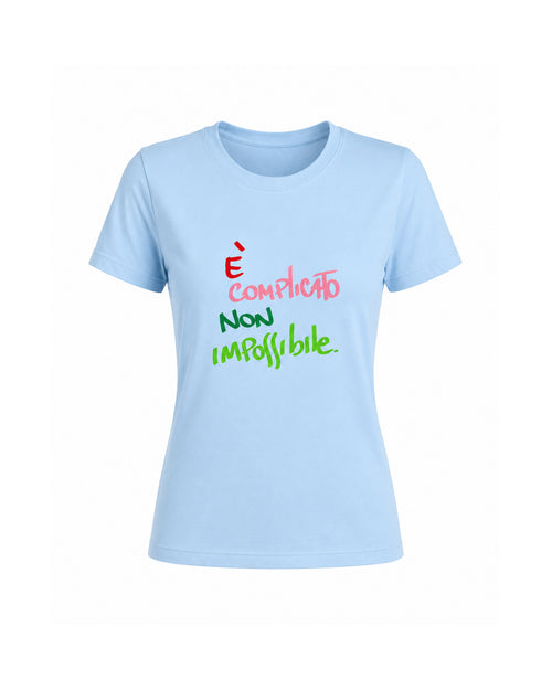 Load image 1 in gallery view. Curvy Nonimpossibile T-shirt
